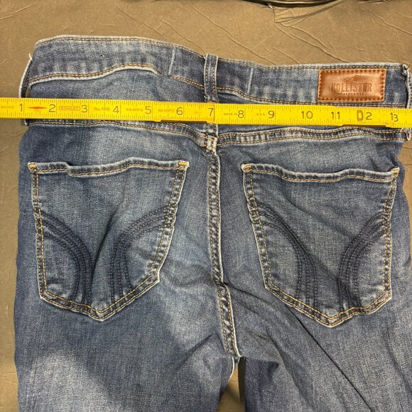 Hollister Women’s Skinny Jeans – Size 7R (W28 L30) – Ripped Knee Urban Style - Picture 6 of 8